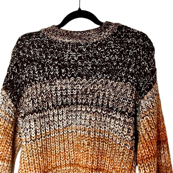 Dex Brinley Crew Neck Ombre Sweater - Picture 8 of 10